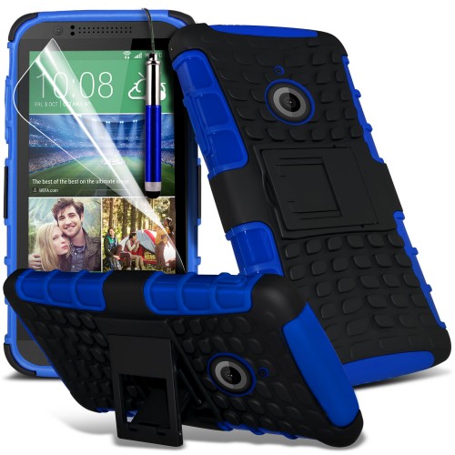 Ανθεκτική Θήκη HTC Desire 320 Μπλέ