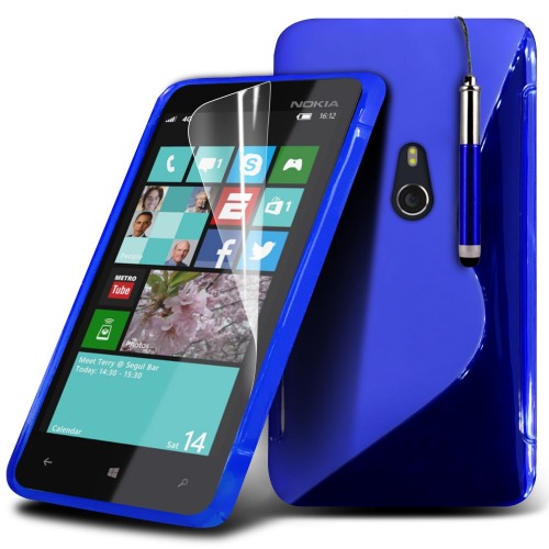 Μπλέ Θήκη Σιλικόνης Nokia Lumia 830