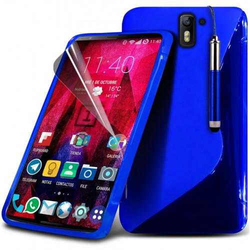 Μπλέ Θήκη Σιλικόνης  One Plus 2