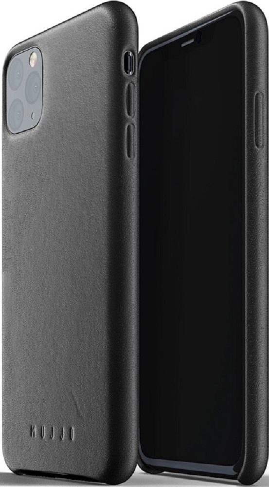 MUJJO Full Leather Case - Δερμάτινη Θήκη Apple iPhone 11 Pro Max - Black
