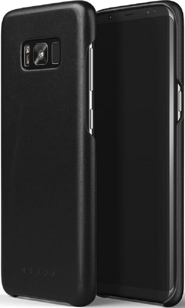 MUJJO Full Leather Case - Δερμάτινη Θήκη Samsung Galaxy S8 Plus - Black