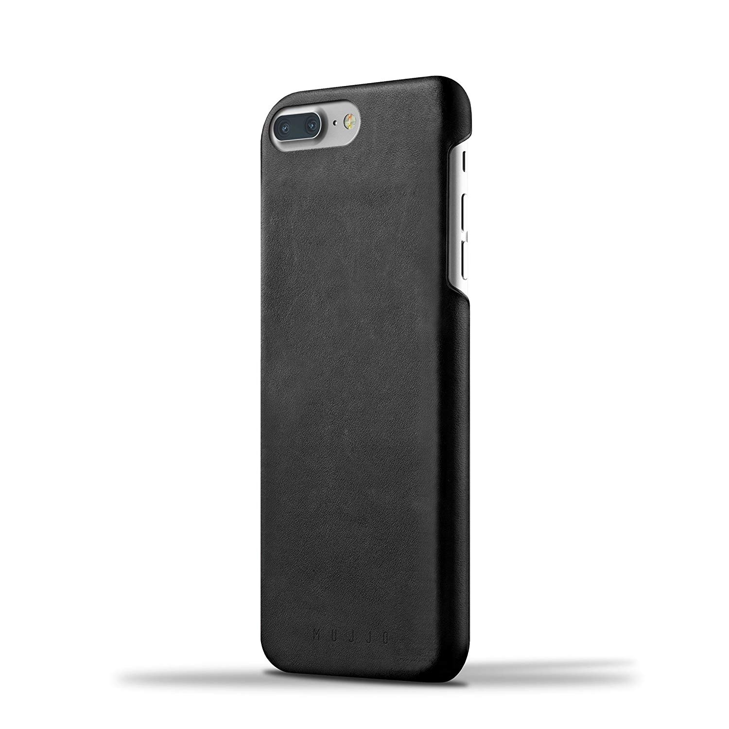 MUJJO Full Grain Leather Case - Δερμάτινη Θήκη iPhone 8 Plus / 7 Plus - Black
