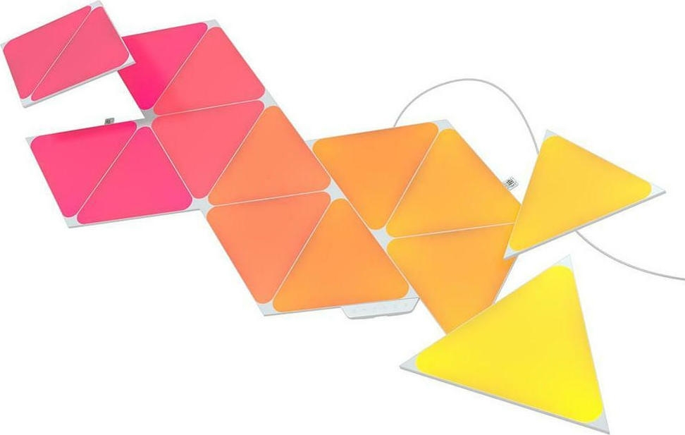 Nanoleaf Shapes Triangles Starter Kit - Αρθρωτές Συνθέσεις Φωτισμού - 15 Τεμάχια