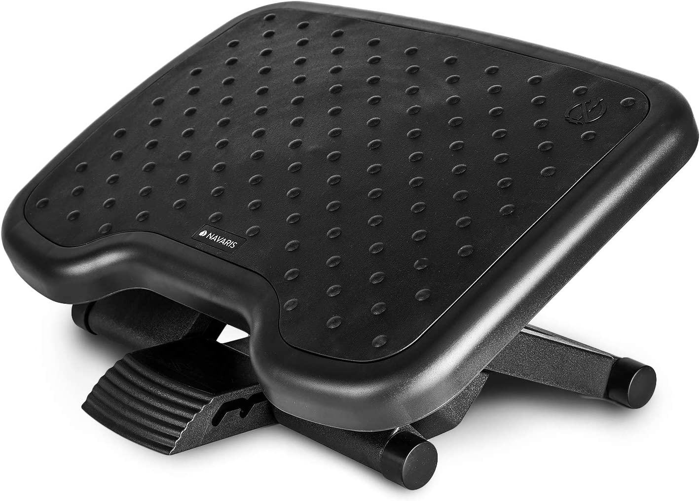 Navaris Adjustable Foot Rest - Ρυθμιζόμενο Υποπόδιο Γραφείου 3 Επιπέδων και Κλίσης 0-25° - Black