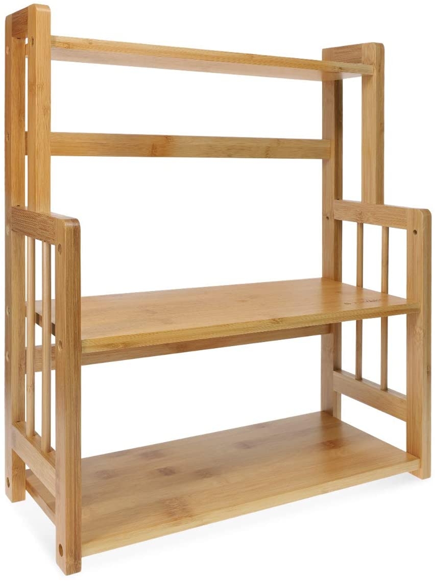 Navaris Bamboo Spice Rack - Ξύλινο Ράφι Καρυκευμάτων / Μπαχαρικών 3 Επιπέδων από Μπαμπού