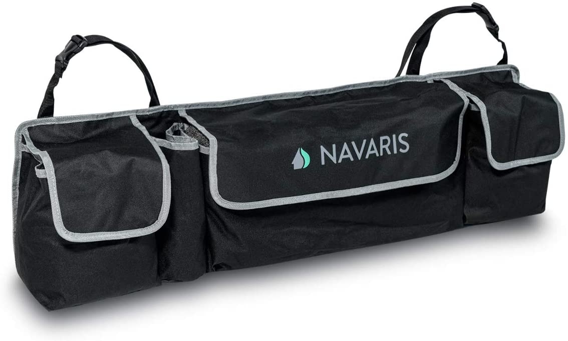 Navaris Car Backseat Trunk Boot Organizer - Σάκος Αποθήκευσης και Οργάνωσης Αυτοκινήτου - Black