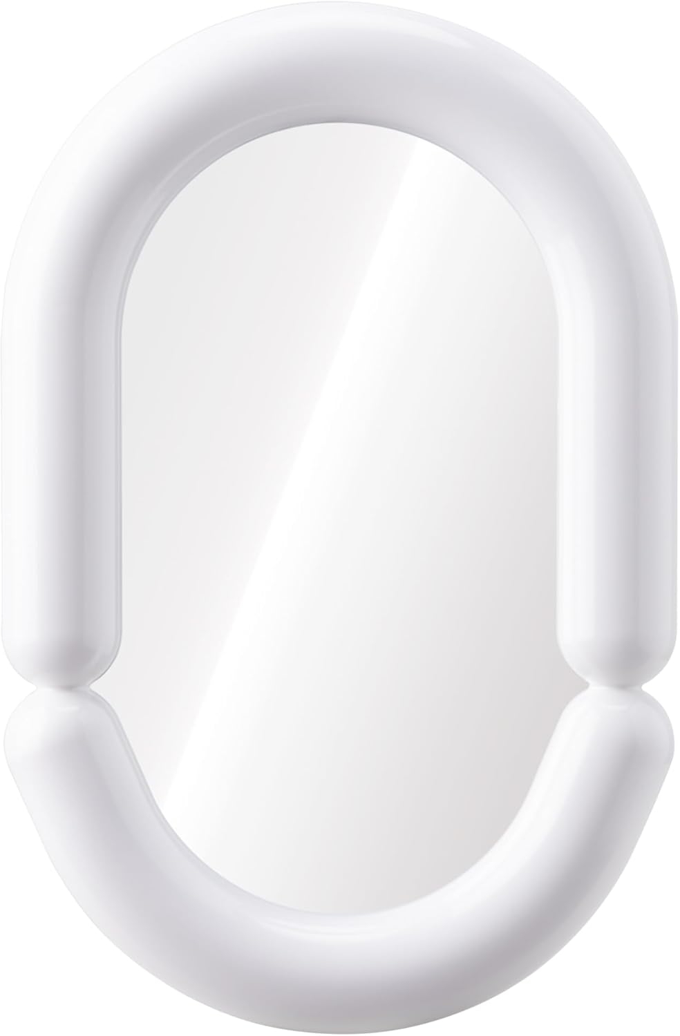 Navaris Chubby Mirror - Επιτραπέζιος Καθρέπτης Μακιγιάζ / Κρεμαστός Καθρέπτης Τοίχου - 30 x 19.5 x 3 cm - White