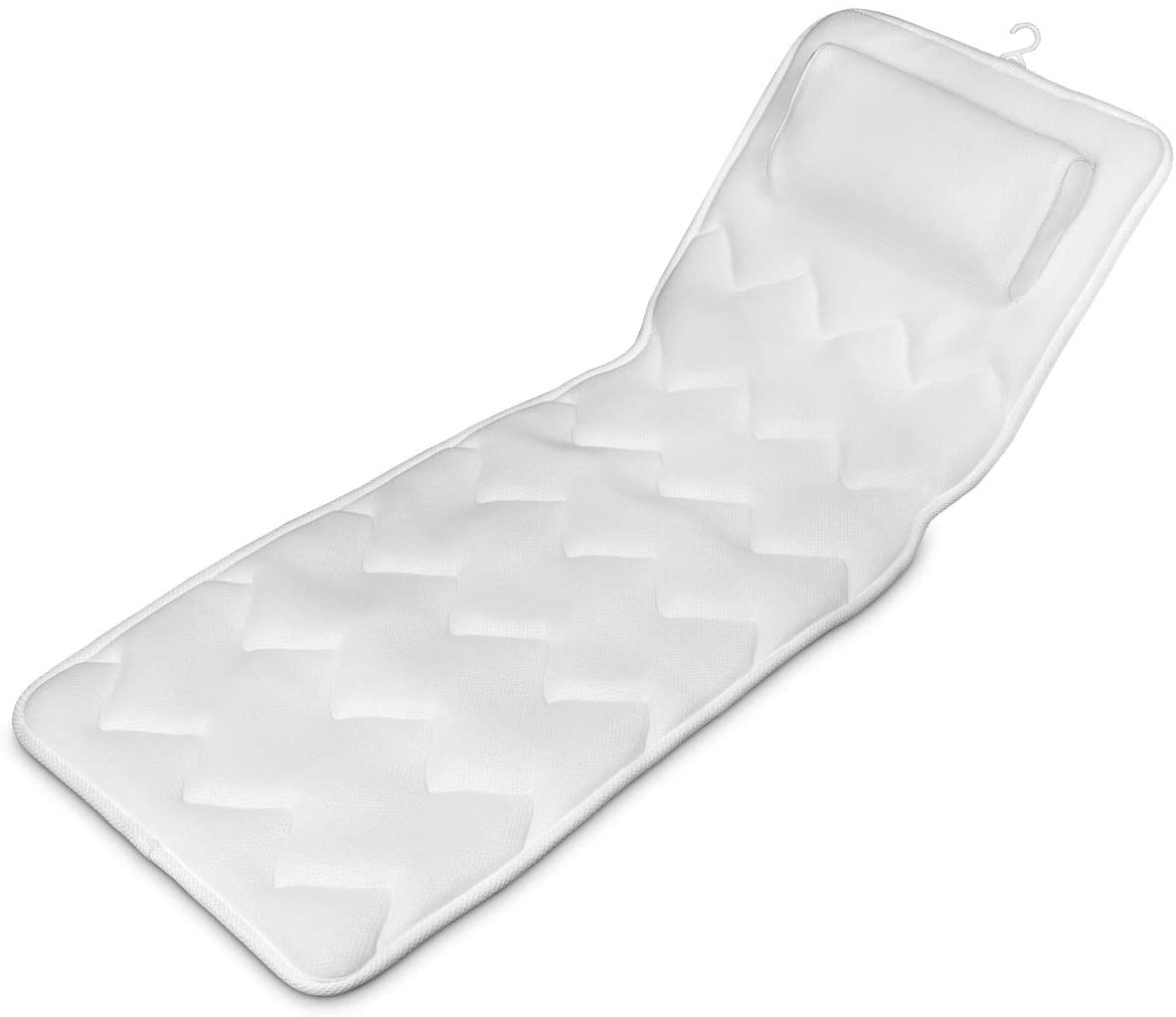 Navaris Full Body Bath Pillow - Αντιολισθητικό Μαξιλάρι / Στρώμα Μπάνιου - White