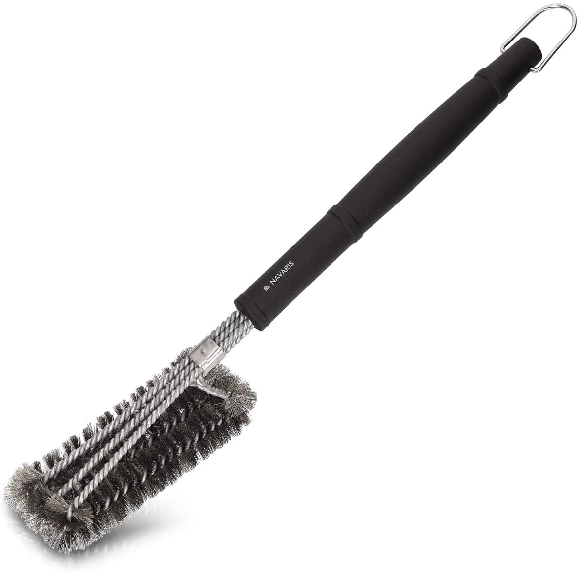 Navaris Grill Brush - Βούρτσα Καθαρισμού για Μπάρμπεκιου - 44.5 cm