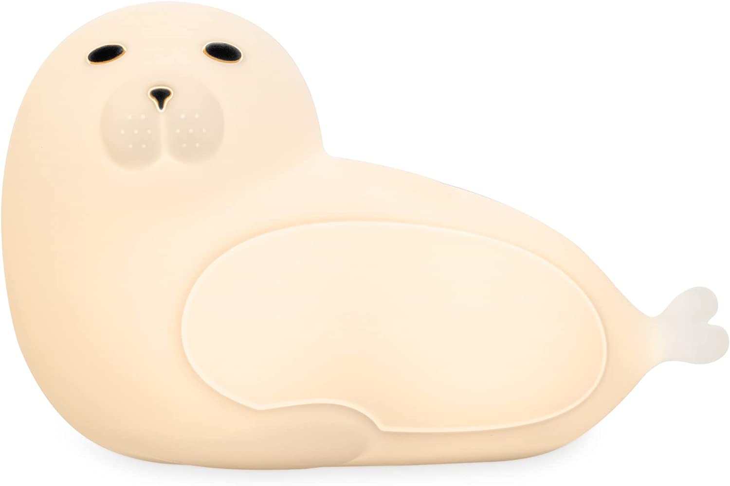 Navaris Led Silicone Night Light - Παιδικό Επαναφορτιζόμενο Φωτάκι Νυκτός LED / Αφής με Αλλαγή Χρωμάτων RGB από Σιλικόνη - Sea Seal