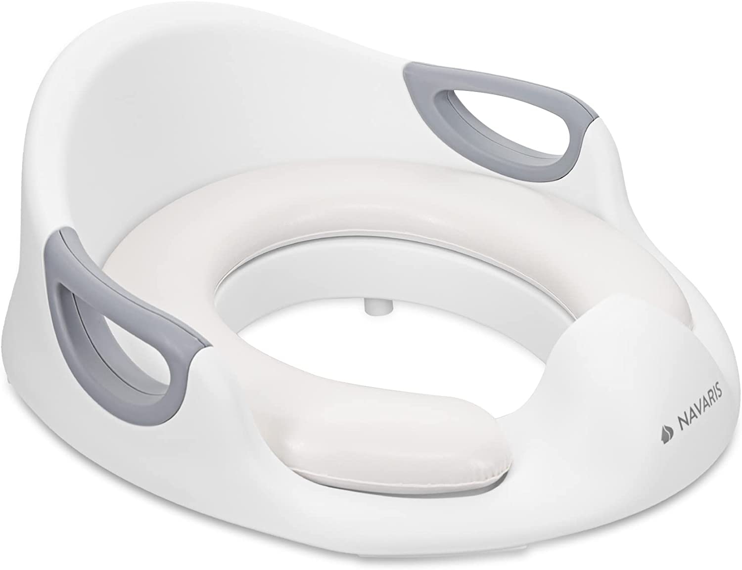 Navaris Potty Training Toilet Seat for Kids - Γιογιό / Παιδικό Κάθισμα Τουαλέτας με Εύκαμπτη Επιφάνεια - White
