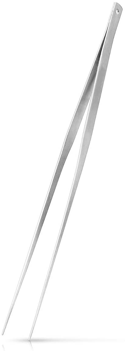 Navaris Stainless Steel Kitchen Tweezers - Λαβίδα / Τσιμπίδα Ψησίματος / Κουζίνας από Ανοξείδωτο Ατσάλι - 40cm