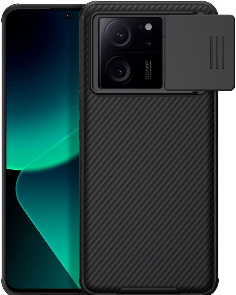 Nillkin CamShield Pro - Σκληρή Θήκη με Κάλυμμα για την Κάμερα - Xiaomi 13T / 13T Pro - Black