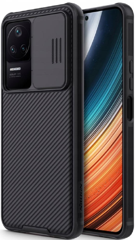 Nillkin CamShield Pro - Σκληρή Θήκη με Κάλυμμα για την Κάμερα - Xiaomi Poco F4 - Black