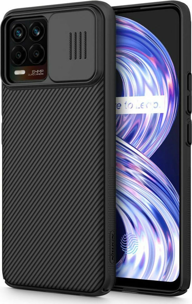 Nillkin CamShield Θήκη με Κάλυμμα για την Κάμερα - Realme 8 / 8 Pro - Black
