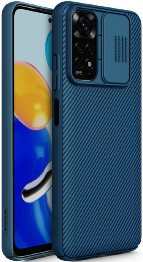 Nillkin CamShield Θήκη με Κάλυμμα για την Κάμερα – Xiaomi Redmi Note 11 / 11S – Blue (6902048245440)