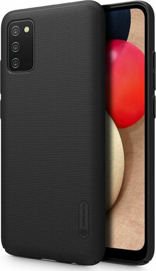 Nillkin Θήκη Super Frosted Shield Samsung Galaxy A02s & Kickstand - Βlack