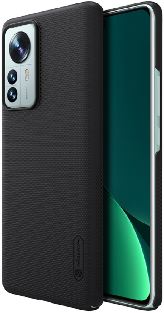 Nillkin Θήκη Super Frosted Shield Xiaomi 12 Pro 5G & Kickstand - Black