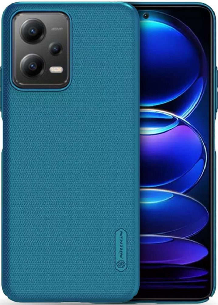 Nillkin Θήκη Super Frosted Shield Xiaomi Redmi Note 12 5G / Poco X5 - Blue