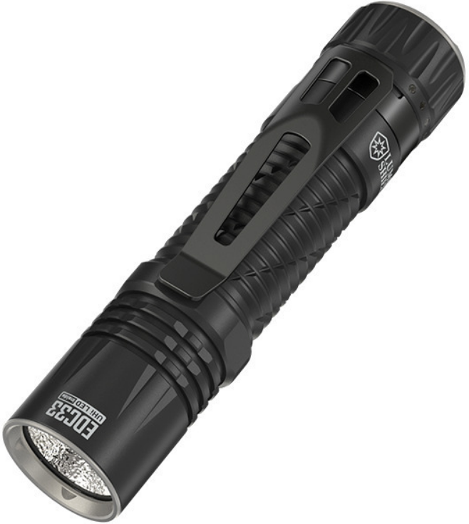 Nitecore EDC33 - Ανθεκτικός Αδιάβροχος Επαναφορτιζόμενος Φακός UHi LED - 4000 Lumens - Μπαταρία 4000 mAh - Black