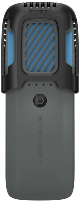 Nitecore EMR20 - Φορητός Αδιάβροχος Επαναφορτιζόμενος Απωθητής Εντόμων / Εντομοαπωθητικό Για Κουνούπια / PowerBank 10.000mAh με 1 x Type-C - 18W