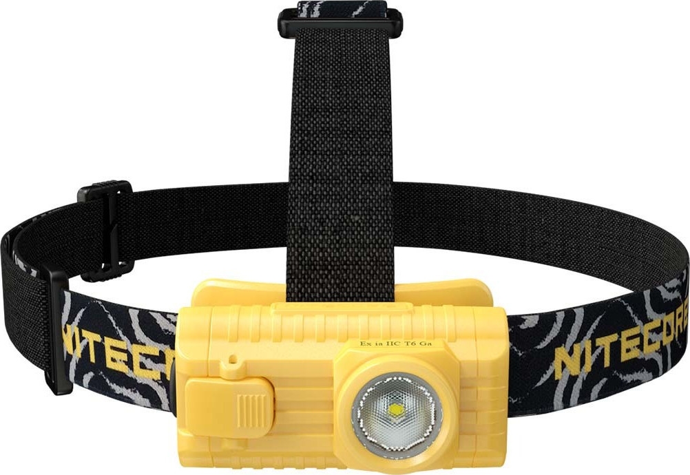 Nitecore HA23-Ex Explosion Proof Headlamp - Αδιάβροχος Αντιεκρηκτικός Φακός Κεφαλής LED - 100 Lumens - Black