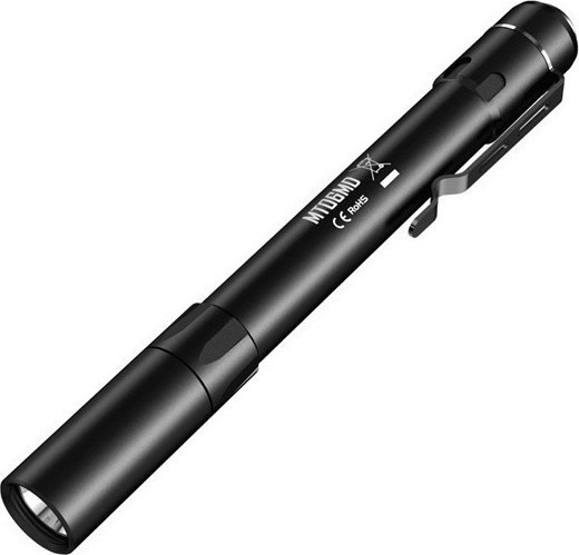 Nitecore MT06MD LED Penlight - Αδιάβροχος Φακός LED Multi Task για Ιατρικό Προσωπικό - 180 Lumens - Black