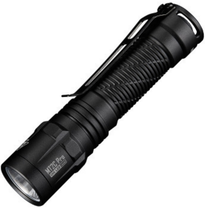 Nitecore MT2C Pro - Αδιάβροχος Επαναφορτιζόμενος Φακός LED Multi Task Tactical - 1800 Lumens - Μπαταρία NL1836R / 3600mAh - Black