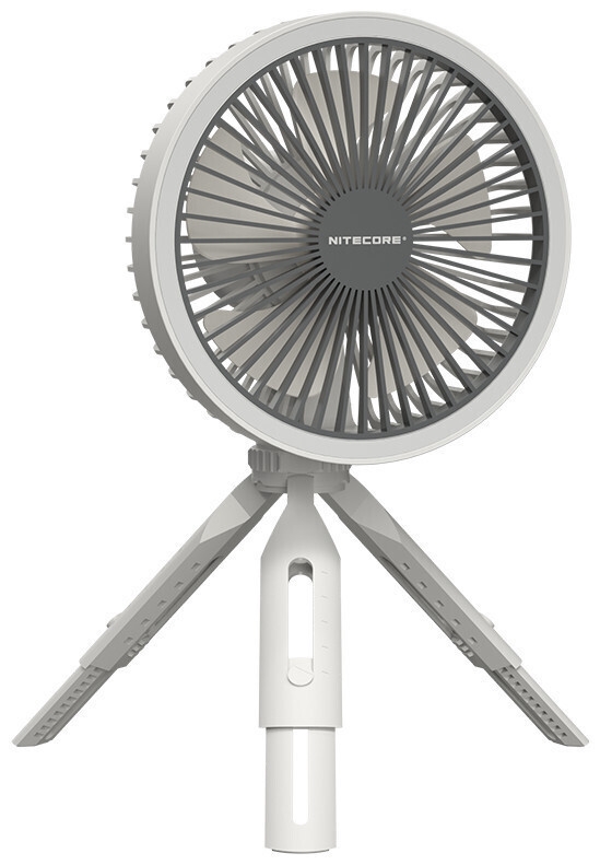 Nitecore NEF10 Multifunctional Electric Fan - Πολυχρηστικός Ανεμιστήρας 3 Επιπέδων με LED Φωτισμό & PowerBank με 1 x USB-A - 10W - 10.000mAh - White