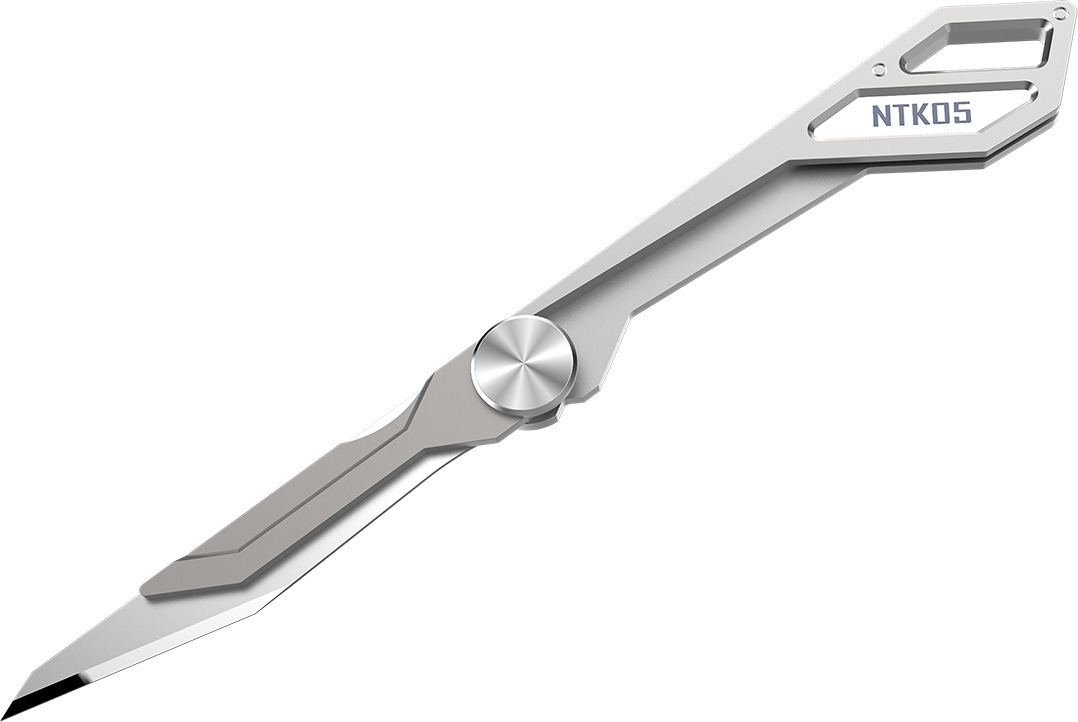 Nitecore NTK05 Titanium Utility Knife - Σουγιάς από Τιτάνιο / Μικρό Μαχαίρι για Μπρελόκ