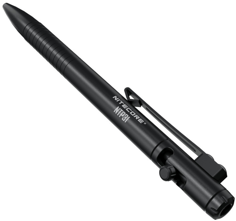 Nitecore NTP31 Tactical Pen - Πολυχρηστικό Στυλό για Αυτοάμυνα / Επιχειρησιακή Χρήση / Γράψιμο - Black