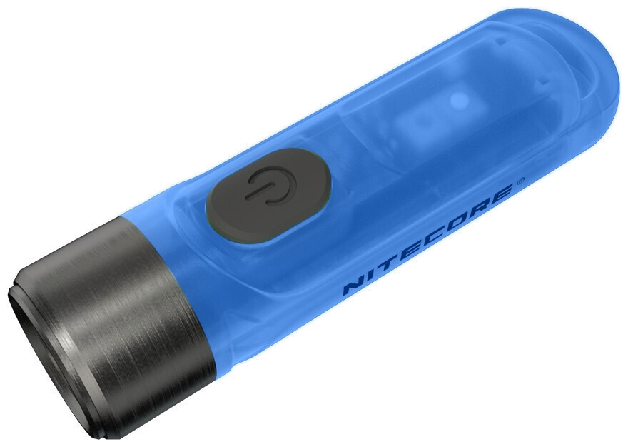 Nitecore Tiki GITD Blue - Αδιάβροχος Επαναφορτιζόμενος Φακός Μπρελόκ LED UV με Ανιχνευτή Πλαστών Χαρτονομισμάτων - 300 Lumens - Μπαταρία 130mAh