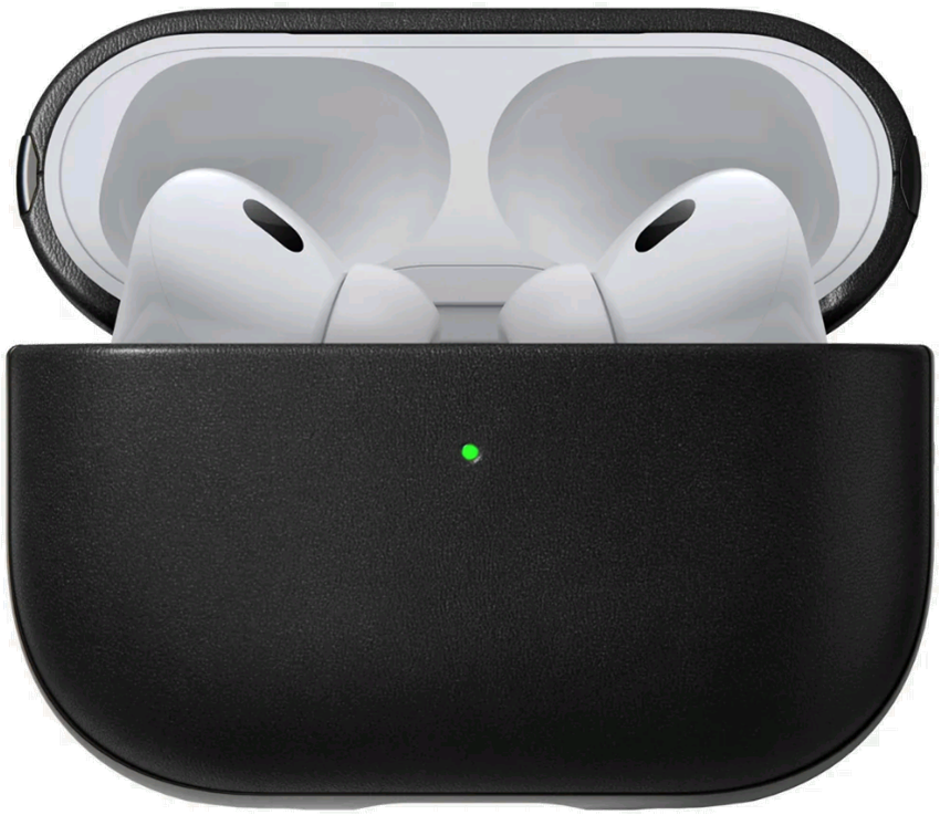 Nomad Modern Leather Case - Δερμάτινη Θήκη για Apple AirPods Pro 2nd Gen - Black