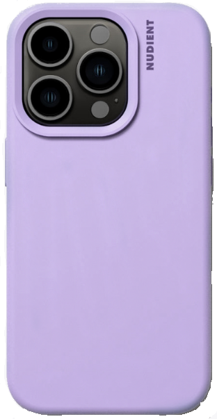 Nudient Base Case - Θήκη Σιλικόνης Apple iPhone 15 Pro - Soft Purple