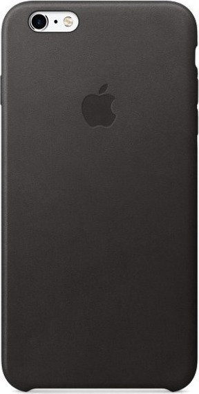 Official Apple Leather Case - Δερμάτινη Θήκη Apple iPhone 6S Plus / 6 Plus - Black