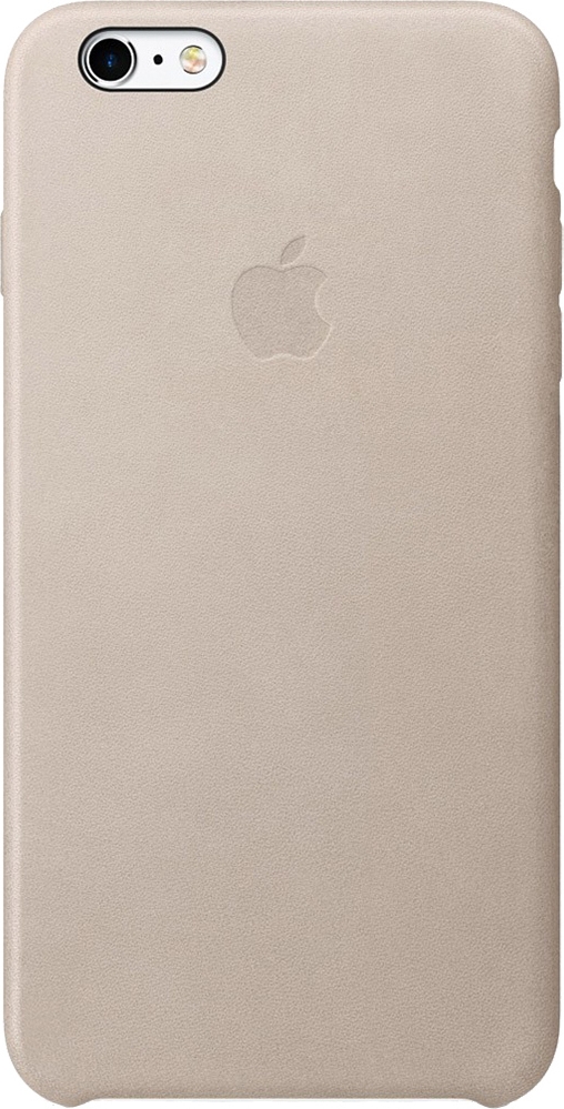 Official Apple Leather Case - Δερμάτινη Θήκη Apple iPhone 6S Plus / 6 Plus - Rose Gray (MKXE2ZM/A)