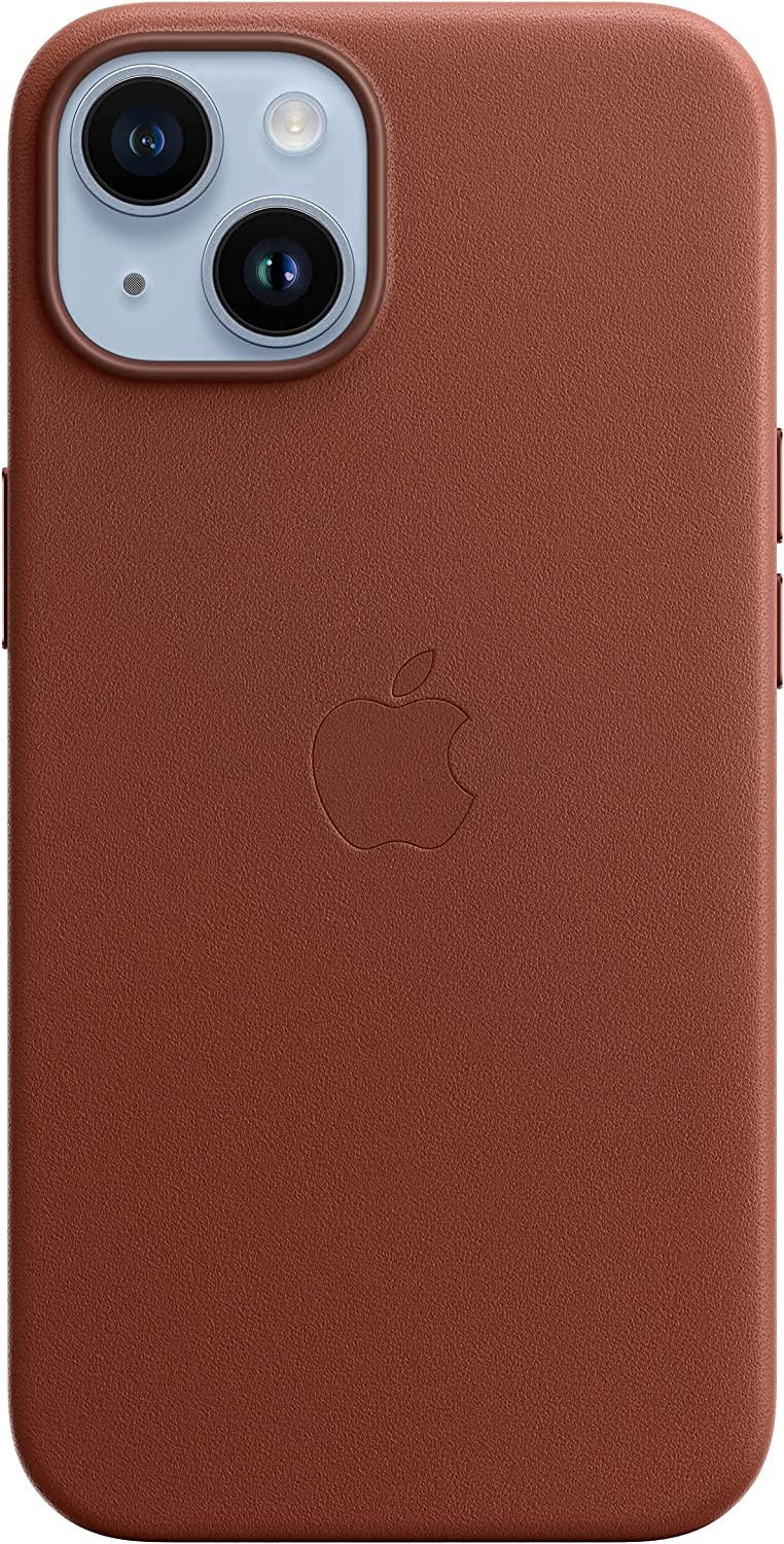 Open Box Grade A Official Apple Leather Case Δερμάτινη Θήκη με MagSafe Apple iPhone 14 Umber