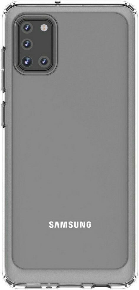 Official Samsung A Cover by Araree - Θήκη Σιλικόνης Samsung Galaxy A31 - Transparent (GP-FPA315KDATW)