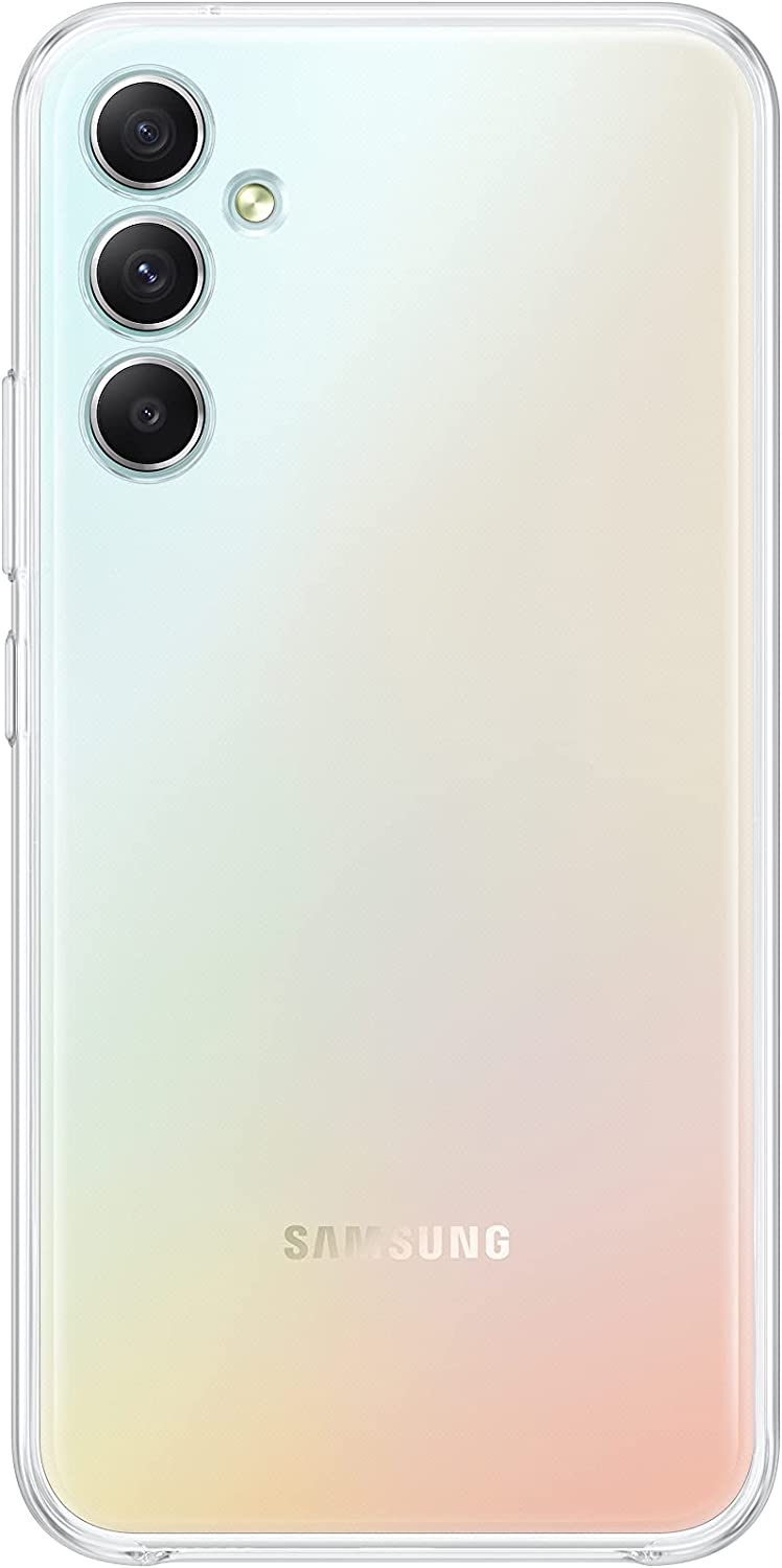 Official Samsung Διάφανη Θήκη Clear Cover - Samsung Galaxy A34 - Transparent (EF-QA346CTEGWW)