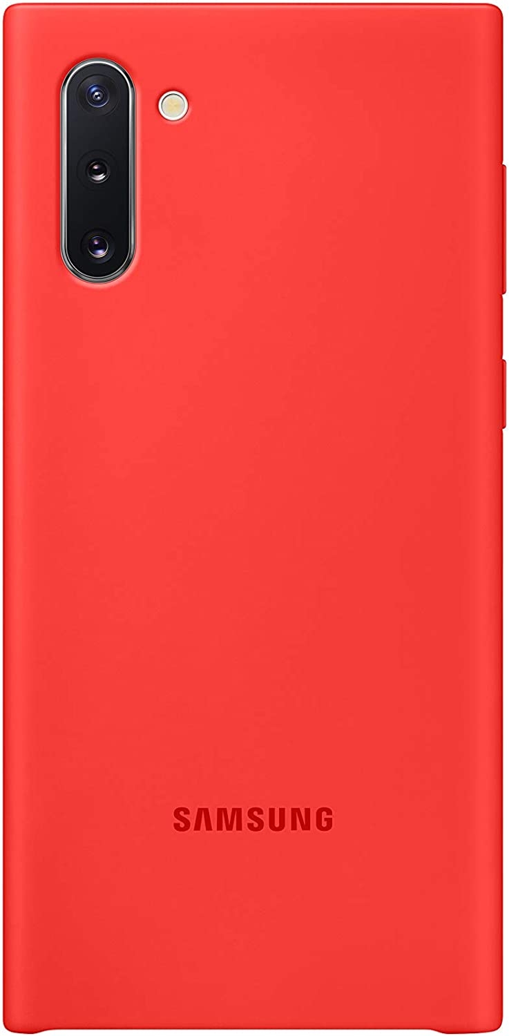 Official Samsung Silicone Cover Θήκη Σιλικόνης - Samsung Galaxy Note 10 - Red