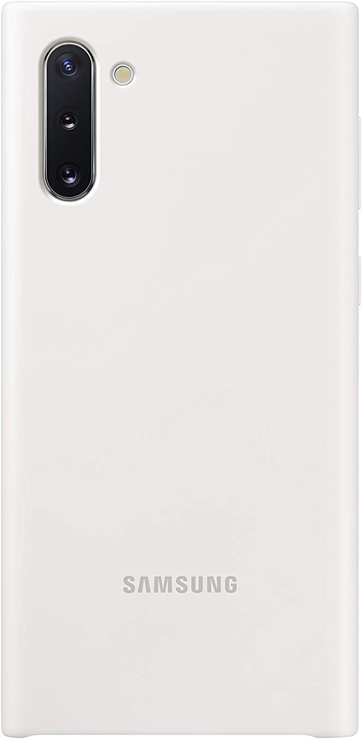 Official Samsung Silicone Cover Θήκη Σιλικόνης - Samsung Galaxy Note 10 - White (EF-PN970TWEGWW)