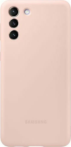 Official Samsung Silicone Cover Θήκη Σιλικόνης Samung Galaxy S21 Plus 5G - Pink (EF-PG996TPEGWW)
