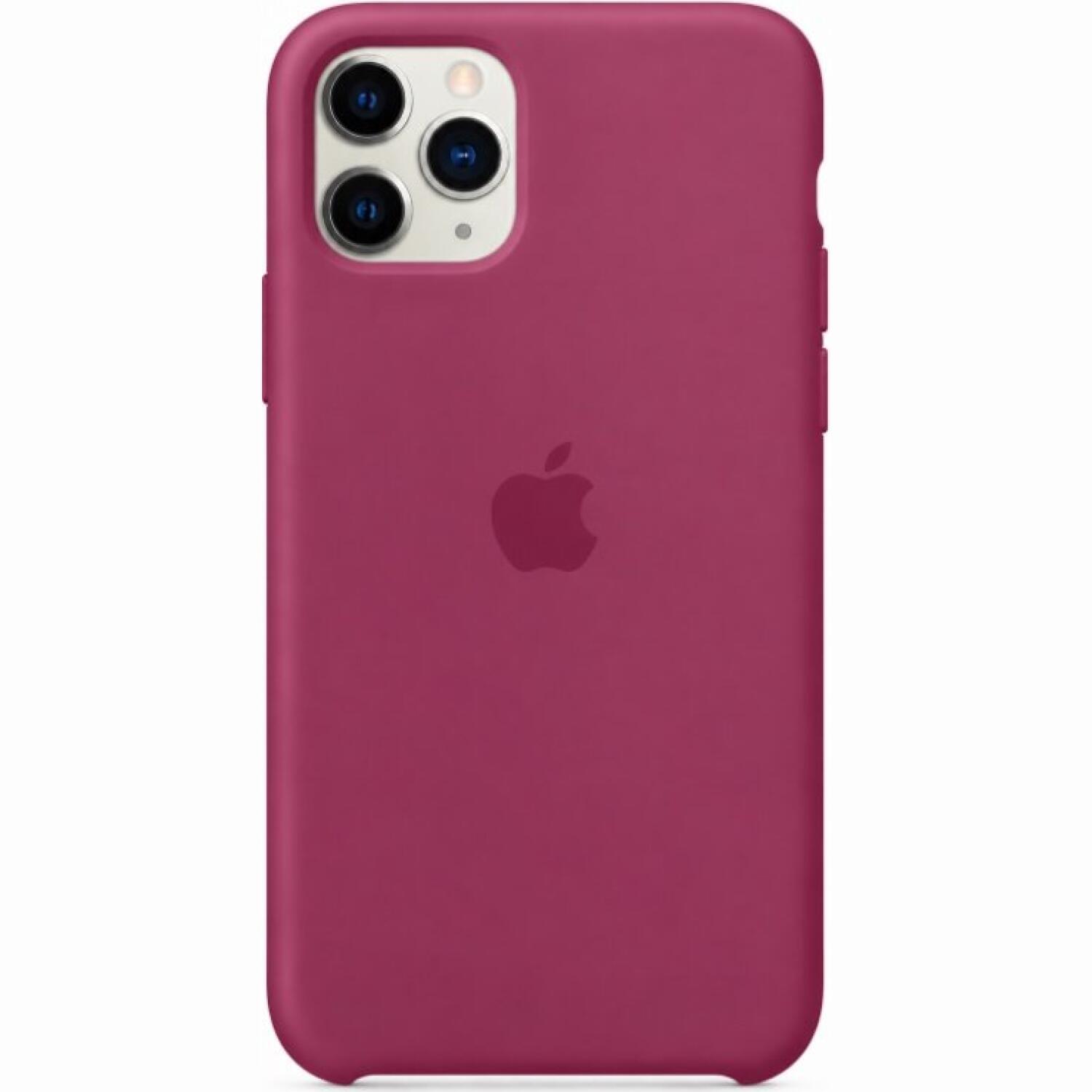 Open Box Grade P Official Apple Θήκη Σιλικόνης iPhone 11 Pro Max Pomegranate