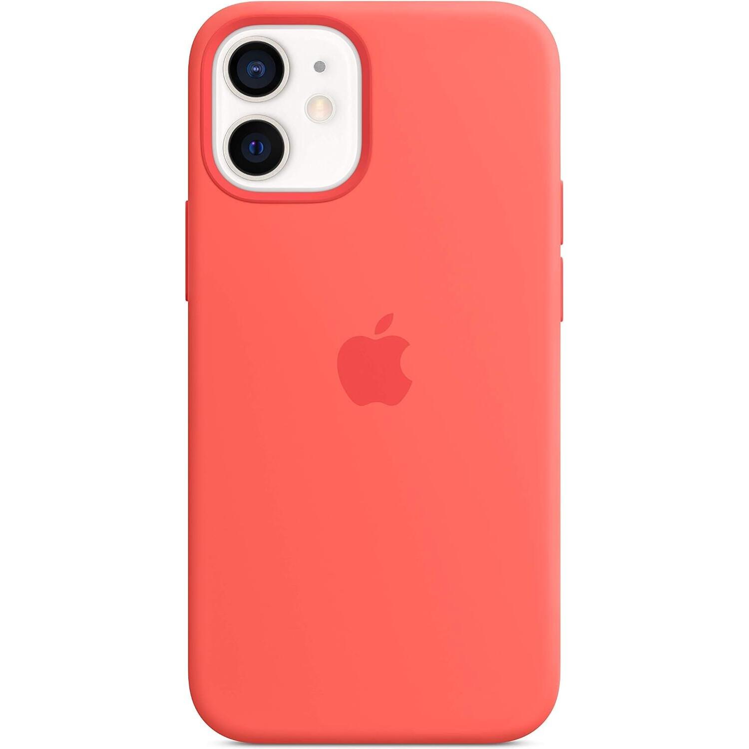 Open Box Grade P Official Apple Θήκη Σιλικόνης με MagSafe iPhone 12 mini Pink Citrus