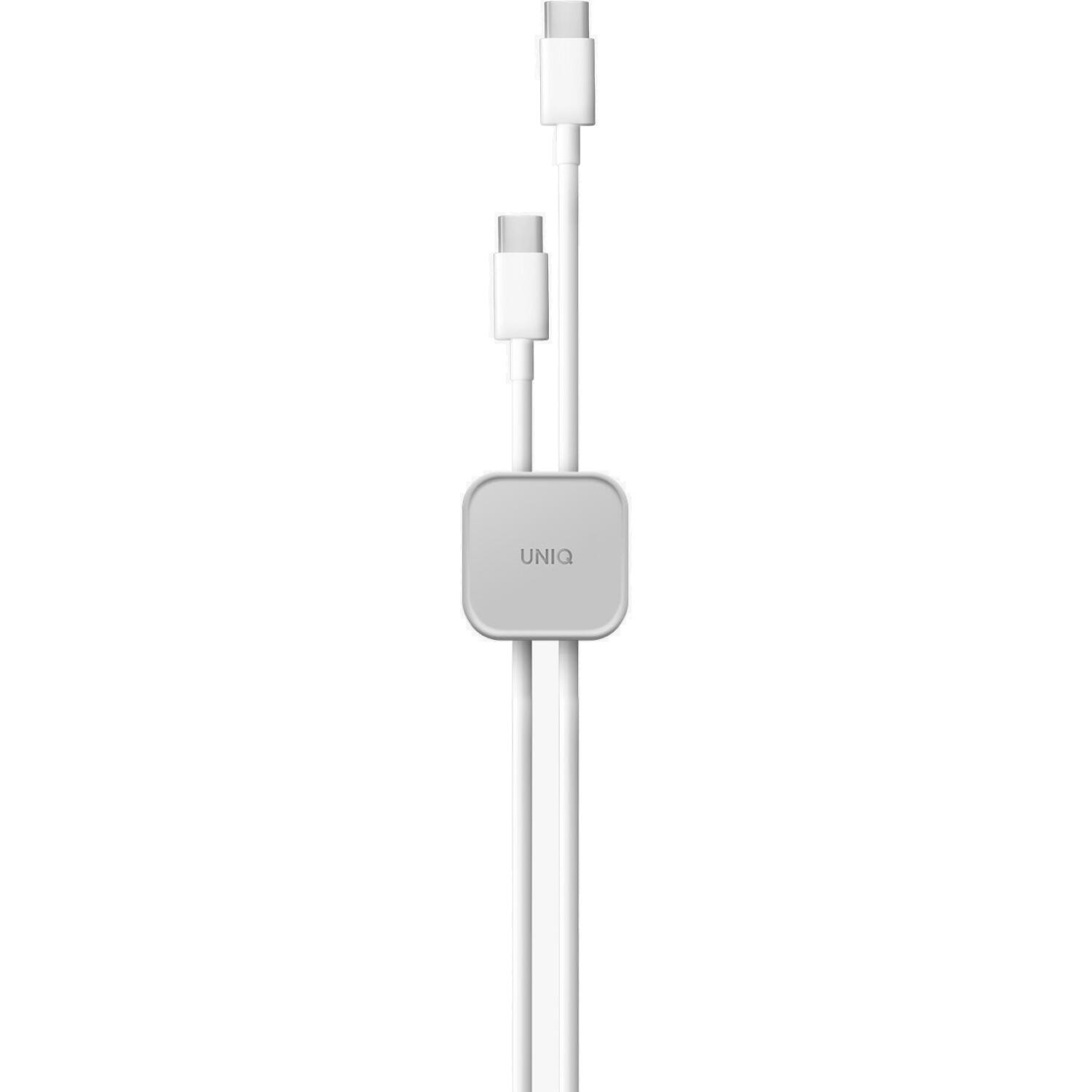 Οργανωτής Καλωδίων Uniq Pod 8-In-1 Cable Organizer Αυτοκόλλητα Clips Σιλικόνης 8 Τεμάχια Grey