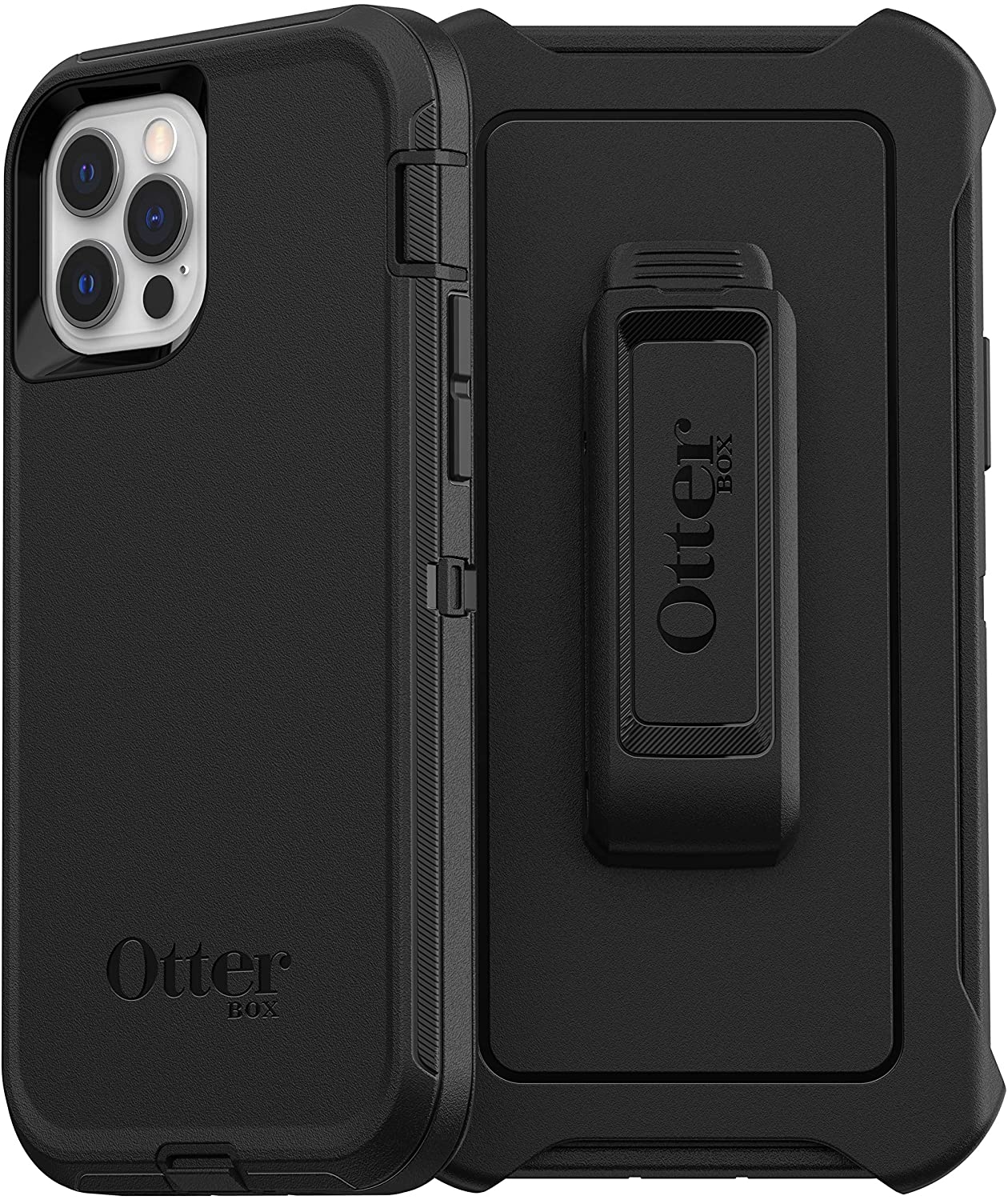 Otterbox Defender Ανθεκτική Θήκη Apple iPhone 12 / 12 Pro - Black