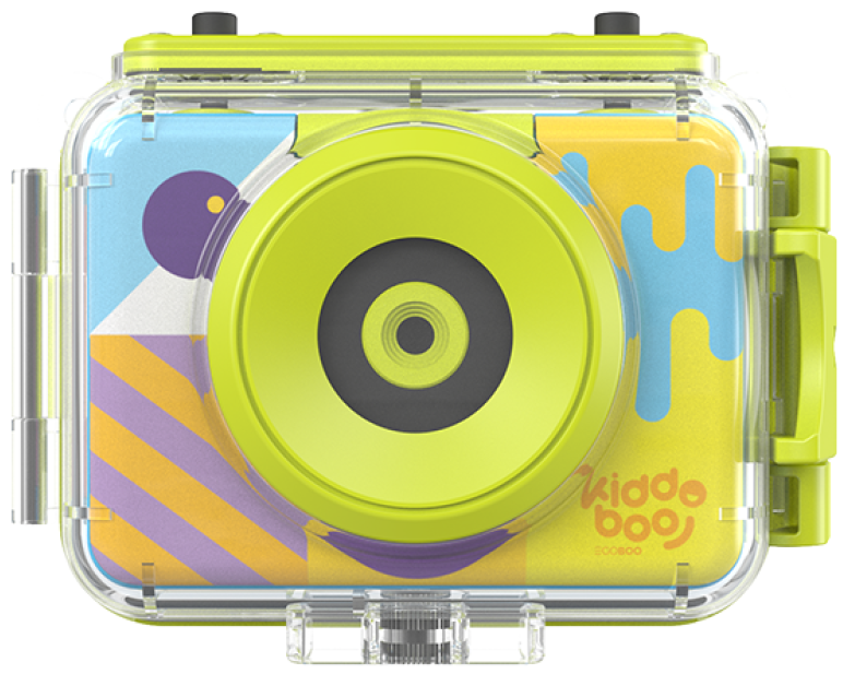 Παιδική Φωτογραφική Μηχανή Kiddoboo Action Camera FotoFun Splash Αδιάβροχη με Οθόνη 2.4'' - Yellow (KBS7YEL)