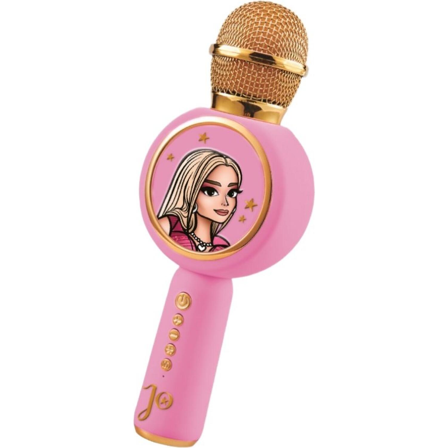Παιδικό Μικρόφωνο Karaoke Kiddoboo KidsVoice Josephine Ασύρματο Bluetooth με Ηχείο / Φωτισμό RGB LED & Εφέ Φωνής Pink