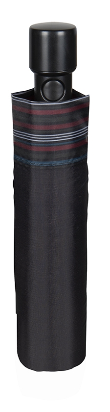 Perletti New Basic - Mini Ανδρική Ομπρέλα με Αυτόματο Άνοιγμα - Red