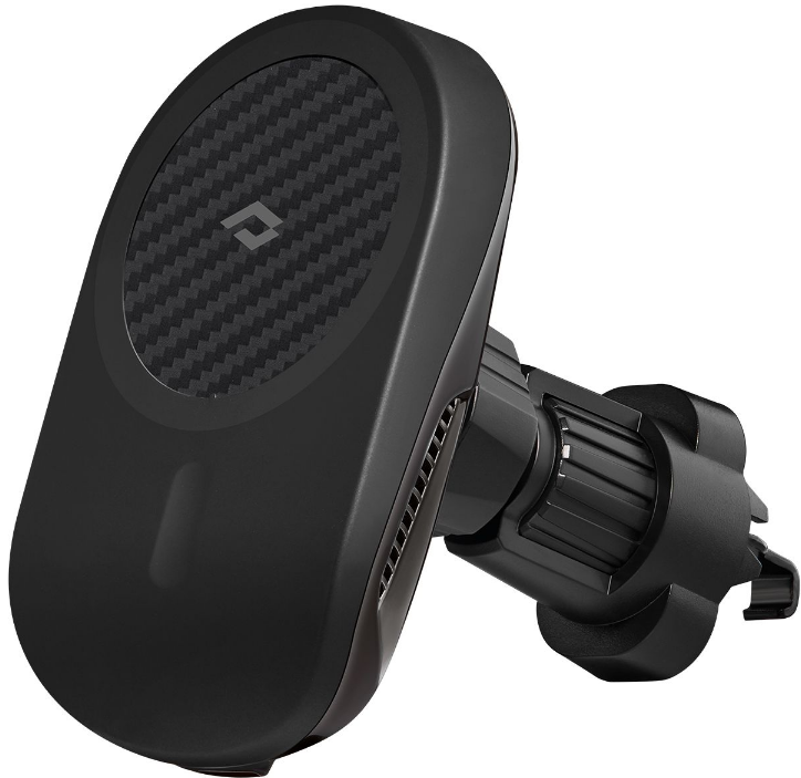 Pitaka MagEZ Car Mount Pro for Air Vent - Μαγνητική Βάση Ασύρματης Φόρτισης MagSafe για Αεραγωγούς Αυτοκινήτου - Black